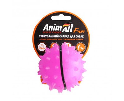Іграшка AnimAll Fun м'яч-каштан, фіолетовий, 7 см 1367299862 фото