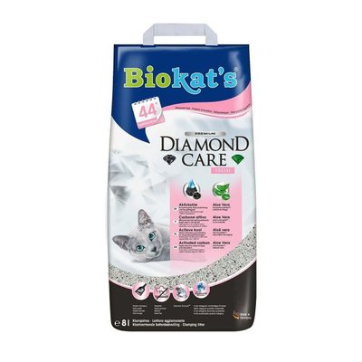 Biokats DIAMOND CARE FRESH, Наповнювач бентонітовий для котячого туалету, 8 л (613260) 1687243013 фото