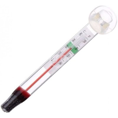 Акваріумний термометр скляний на присоску RST-03 Resun (Ресан) градусник 809624337 фото