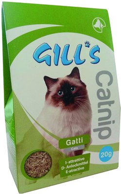Лакомство для кошек CROCI GILL'S Сушеная кошачья мята для повышения игривости 20 г, C3052376 2093603140 фото