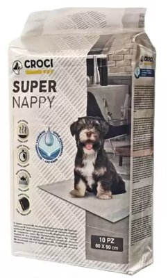 Пелюшки Croci для собак "Super Nappy" 60х90, 10шт/уп (012080) 1679214522 фото
