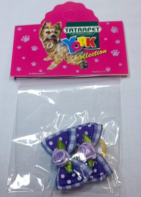 Бантики для собак York (Йорк), 3-3.5 см, 2 шт фіолет 491.07 2073218636 фото