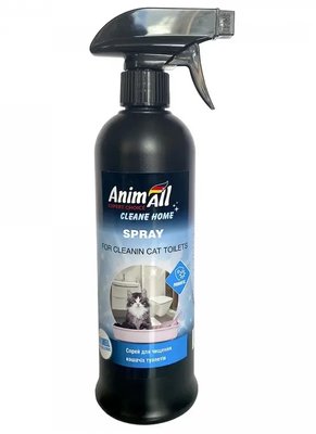 Спрей Animall Cleane Home для чищення кошачіх туалетів, 500 мл 1707287528 фото