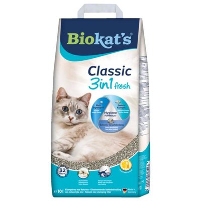 Biokats Classic FIOR di COTTON, Наповнювач для котячого туалету, 10 л (613620) 1687253008 фото