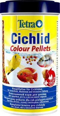 Tetra Cichlid Colour корм в гранулах для окраса цыхлид, 500 мл, 197343 1679560116 фото