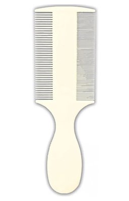 Расческа Гребінь Trixie двосторонній пластиковий з ручкою густий/середній зуб 14 см TX-2400 2074949446 фото