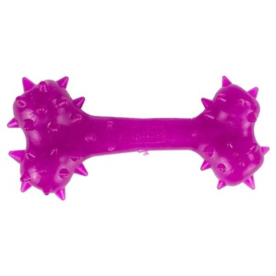 Іграшка для собак кістка "AGILITY" 12 см, фіолетова 1731243761 фото