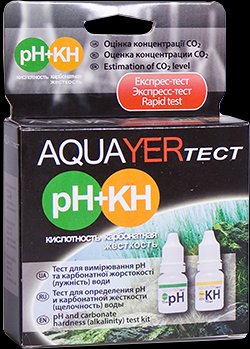 Aquayer тест pH+КН (кислотность/карбонатная жесткость, щелочность) 856106253 фото