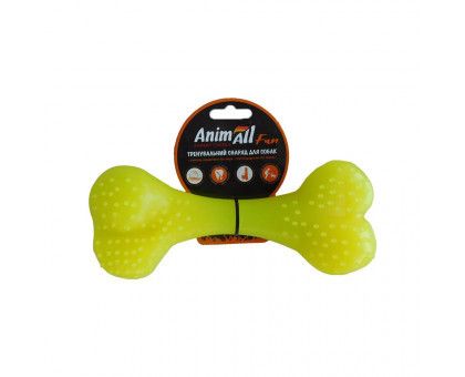 Игрушка AnimAll Fun кость 88101, желтая, 8 см 1367287943 фото