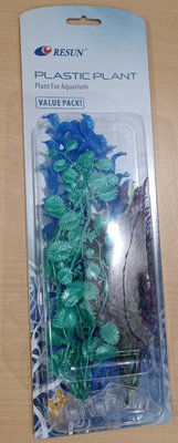 Набор Resun из 3-х шт PLK-132 (20,20,10"25 см) водоросли, аквариумные растения из пластика 1655176984 фото