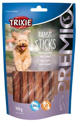 Ласощі для собак Trixie PREMIO Rabbit Sticks палочки из м'яса кролика 100 г TX-31709 2074192316 фото