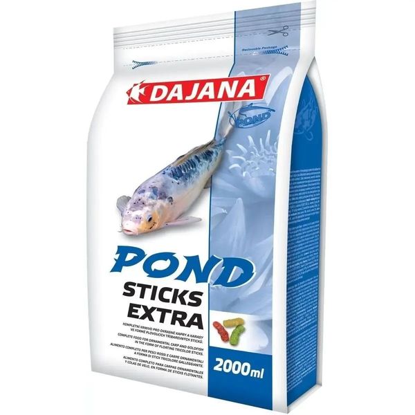 DAJANA Pond Stick Extra Корм для декоративных карпов, карасей и рыб в прудах 2000 мл/160 г 2138881039 фото