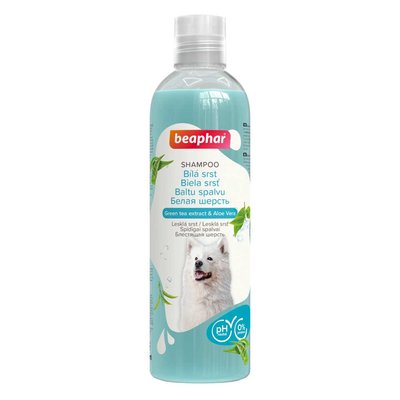 Шампунь "Біла шерсть" для собак Beaphar Shampoo White for Dogs, 250 мл (*) 19983 фото