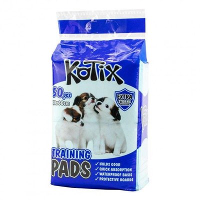 Одноразові пелюшки для собак Kotix Premium 40*60 см, 50 шт/уп 1328 2022730046 фото