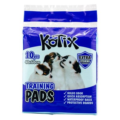 Одноразові пелюшки для собак Kotix Premium 40*60 см, 10 шт/уп 1311 2022736131 фото