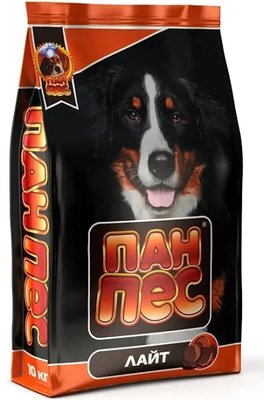 Пан Пес - Лайт 10 кг, корм для малоактивних собак усіх порід 1698623237 фото