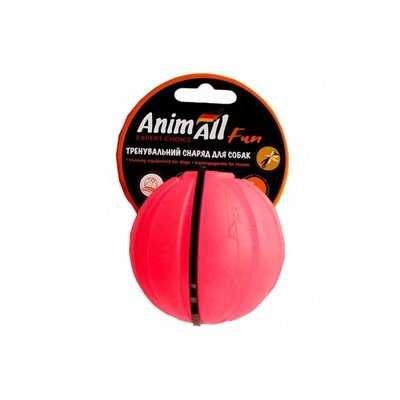 Іграшка AnimAll Fun тренувальний м'яч, кораловий, 5 см 1367323773 фото