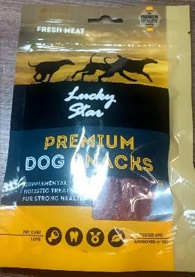 Лакомство для собак Вяленое мясо утки Premium Dog Snacks ТМ "Lucky Star", 85 г 2249787974 фото