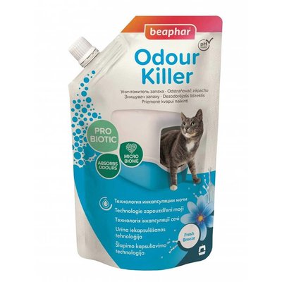 Ліквідатор запаху біологічний для котячих туалетів Beaphar Odour Killer for Cats, 400 г (*) 2329836208 фото