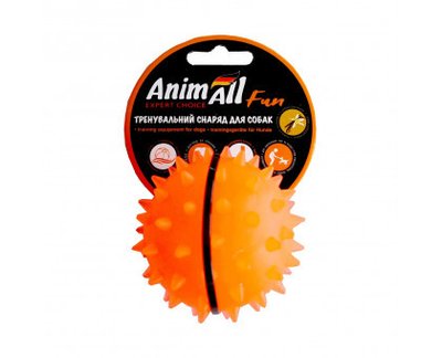 Игрушка AnimAll Fun мяч-каштан, оранжевый, 5 см 1367297930 фото