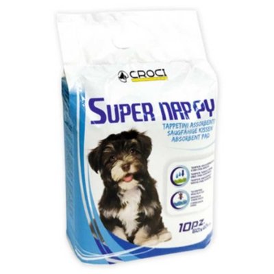 Пеленки Croci для собак "Super Nappy" 60х40, 10шт (174771) 1679198431 фото