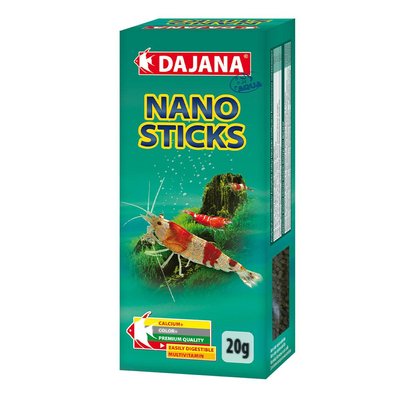DAJANA NANO Sticks Гранулированный корм для пресноводных и морских ракообразных, креветок (35мл/20гр) (5804) 2027479767 фото