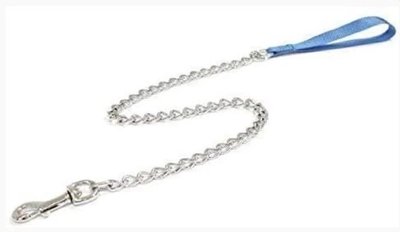 Поводок-металлическая цепь для собак TATRAPET ВENNY 2.5мм х 120 см, синий, 968714 2146711629 фото