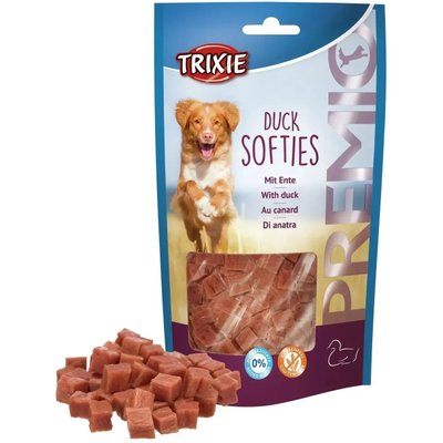 Лакомство для собак Trixie PREMIO Duck Softies кубики с уткой для собак, 100 г TX-31869 2074118825 фото