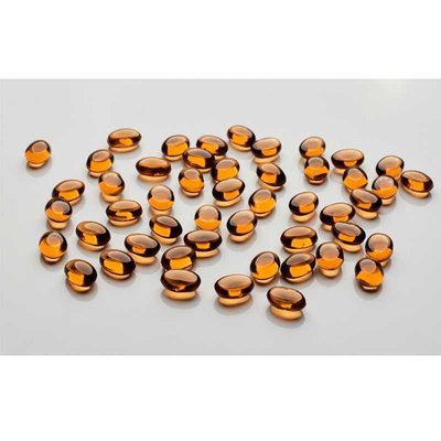 Цветные камешки декор аквариума Resun (Ресан) MagicBeans Brown коричневые 17×13×7 мм, 45 г MB50CB 310621 1994595506 фото