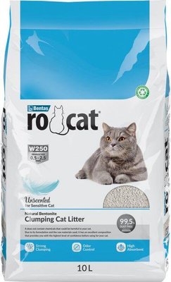 Бентонітовий наповнення для котів RoCat, (0.5 - 2.5 мм) 10 л Ро Кет Класик 1634029275 фото