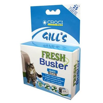 Поглинач запахів для закритих котячих туалетів бустер Croci Gill's Fresh BusterToilet Odors, 183667 1928670861 фото