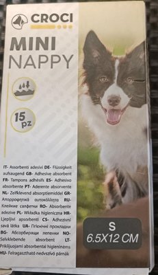 Прокладки для собачих трусів Croci Mini Nappy S (6.5-12 см), 15 штук, 077461 1928655177 фото