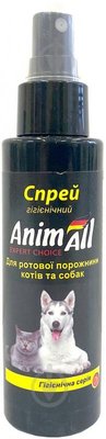 Гігієнічний спрей AnimAll для ротової порожнини собак і котів 100 мл 1376888316 фото